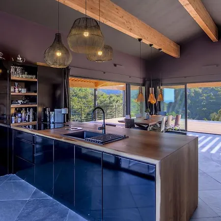 U Sognu -nature &sea View, Corsica, Architect וילה סארי סולנזארה